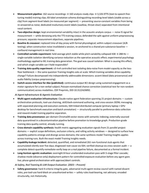 Cara Catalano résumé, page 2